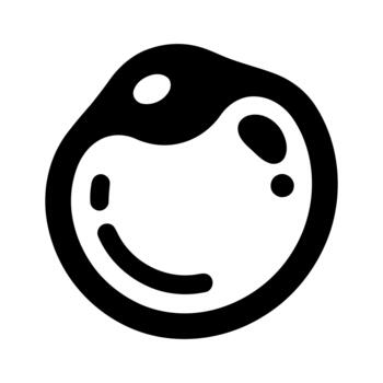 líquido soltar forma icono para creativo usuario interfaz elementos vector