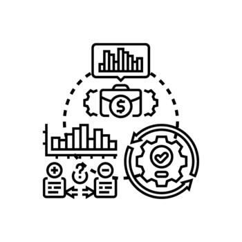 negocio formas proceso inteligencia analizando datos para mejoramiento vector