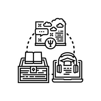 estudiar instrucción enseñando aprendizaje proceso desarrollo vector