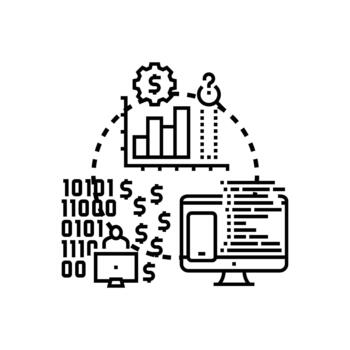Program feature demo multipack displaying software development performance vector