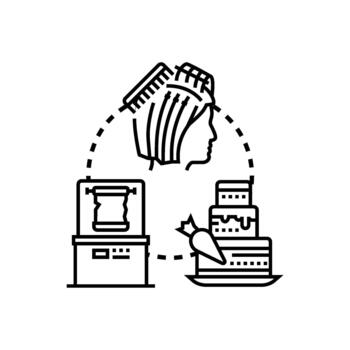 Preparing artwork for creative design process vector