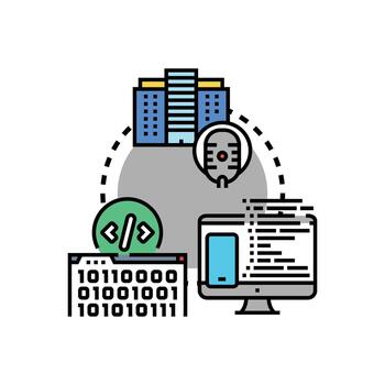 Unified programming studio system developing software applications vector