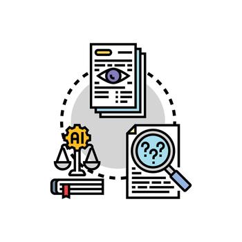Validating official styles document using ai for security vector