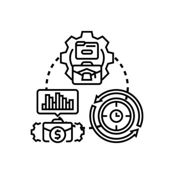 Programmable workflow logic engine system minimal concept vector