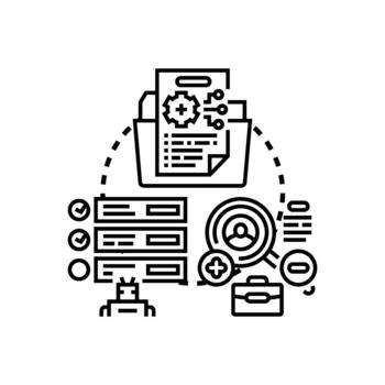 técnico guía documento con solución limpiar hallazgo proceso vector