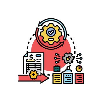 formas documento automatización software digitalizando administrativo proceso flujo de trabajo paquete vector