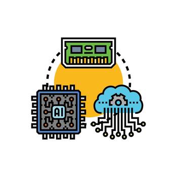 modular memoria arquitectura diseño variantes artificial rango inteligencia nube informática vector