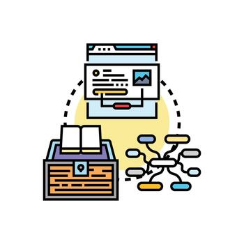 Structured knowledge designs base compiling information data vector