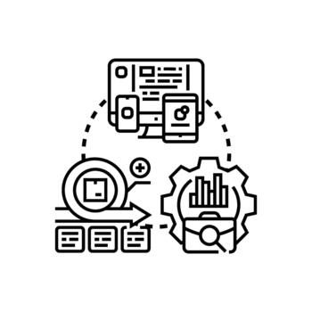 software paquete múltiple Ingenieria practicas desarrollando solicitud solución concepto vector