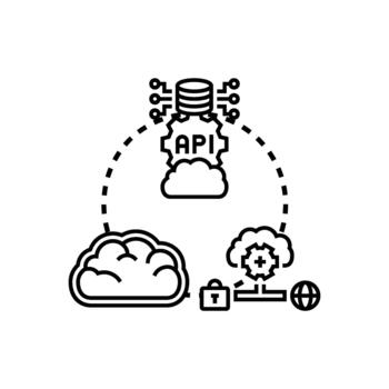 Multi set cloud deployment integrating data services using api vector