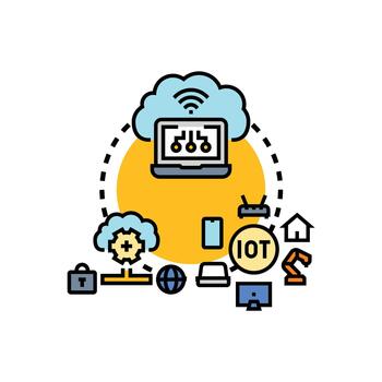 Managed device variations infrastructure cloud styleset computing vector