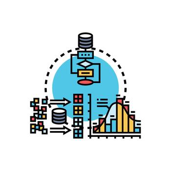 gerente grande conjuntos de datos Procesando rango analizando información vector