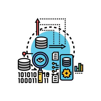 intuitivo datos manejo, Procesando, mezcla análisis sistema vector