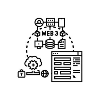 Web platform engineering range developing modern internet infrastructure vector