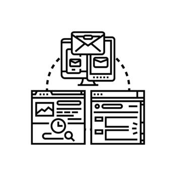 desarrollando sensible web solicitud multi dispositivo moderno compatibilidad vector