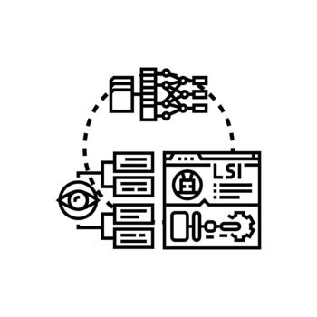 observando Procesando datos máquina aprendizaje continuo mínimo mejora estilos vector