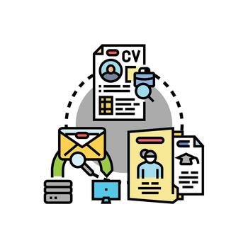 Candidate clean selection process, evaluation, application diversity workflow vector