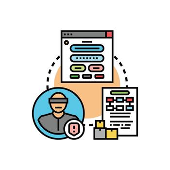 Form minimal verification process checking user data vector