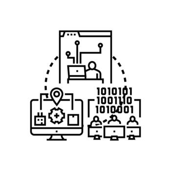 código despliegue proceso para software desarrollo equipo vector