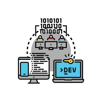 código solución de problemas proceso resolviendo software. desarrollo cuestiones vector