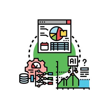 Dynamic model analyzing data using styleset artificial intelligence vector