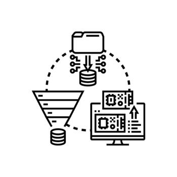 set Database schema creation process data management vector
