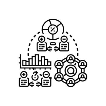 paquete múltiple flujo de trabajo simulación modelado negocio proceso mejoramiento vector
