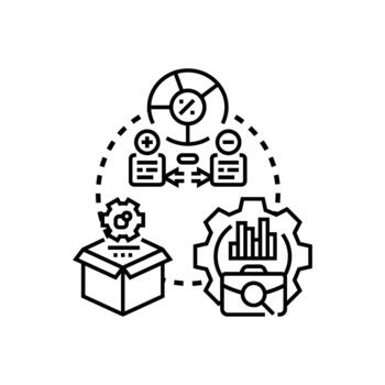 Code workflow styles process programming development software engineering looks vector