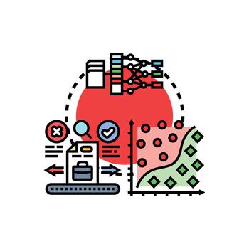 Automated visual classification machine. learning data analysis multistyle concept vector