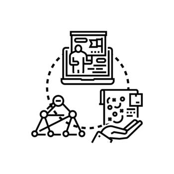 función primero. estrategia desarrollo planificación proceso vector
