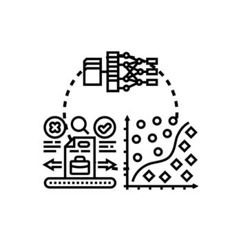 Automated visual classification machine learning data analysis concept vector