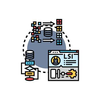 escalable datos Procesando tecnología y mejoramiento vector