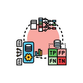 conceptos datos impulsado razonamiento proceso mezcla analizando máquina aprendizaje modelo actuación vector