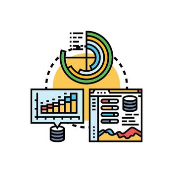 datos impulsado visualización limpiar proceso presentación analítico paquete información vector