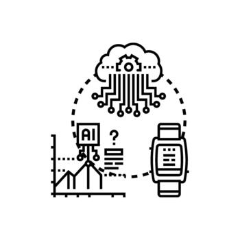 Digital intelligence variety processing data artificial pack analytics vector