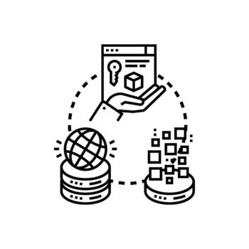 multiestilo cifrado variantes Procesando datos global seguridad vector