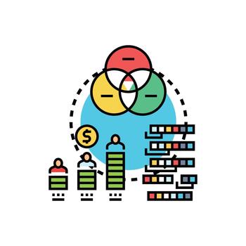 ocurrencia patrones analizando datos y usuario. comportamiento vector