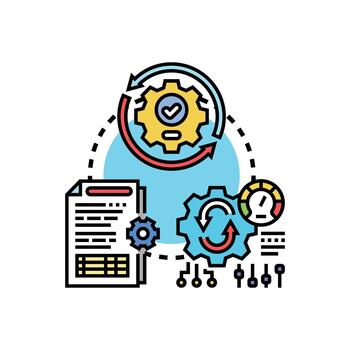 Operacional formas proceso desarrollo mejoramiento planificación actuación vector
