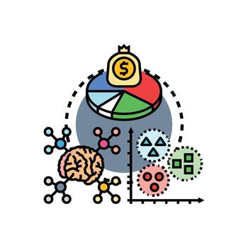 Proportionate mapping styleset concept data analysis visualization vector