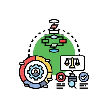 simplificado valor fluir visualización proceso planificación mejoramiento vector