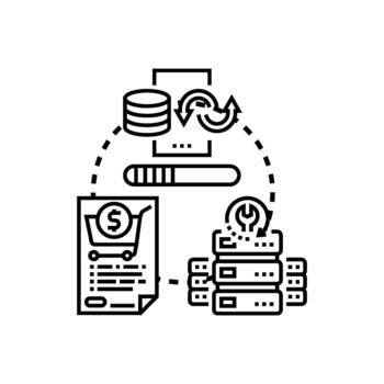 adquisidor datos multiestilo negocio analítica Procesando vector