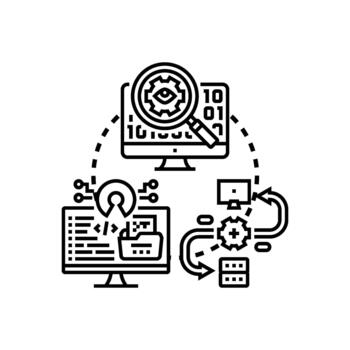 abierto fuente software código desarrollo rango colaboración vector
