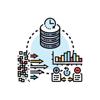 transmisión analítica flujo de trabajo Procesando real diseños hora datos vector