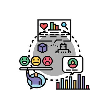 usuario entrada evaluación proceso coleccionar formas realimentación datos vector