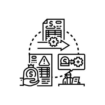 Form entry processing concept data management multipack system vector