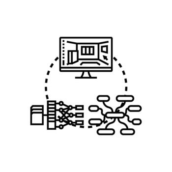 Harmonized visual range output from digital data processing vector