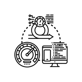 aplicación actuación diagnósticos optimizando software desarrollo proceso limpiar vector