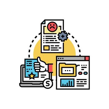 Problem solving strategy issue resolution clean process vector