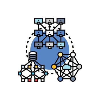 Collective control in a node network computing system variations vector