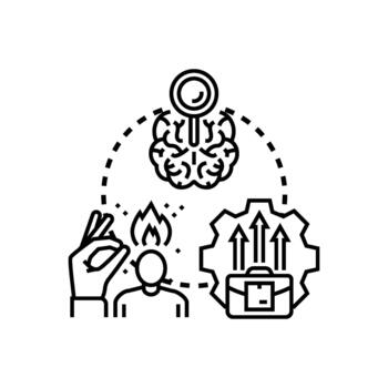 Creative capability enabling business solution development vector